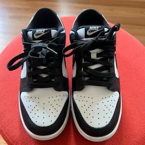 Black White Dunk Lows Women’s 8 purchased from GOAT